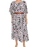 Sukienka midi w stokrotki 11XL/12XL 62/64 YOURS
