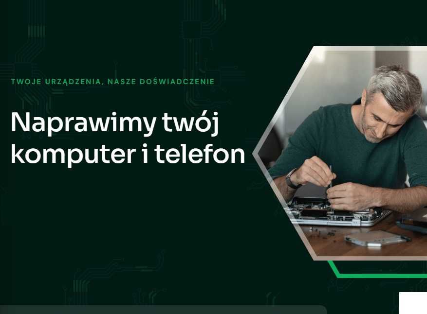 Naprawa elektroniki, komputerów, laptopów
