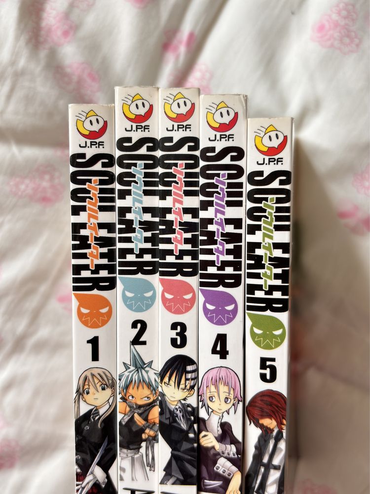 Manga Soul Eater 1-6 zestaw nowe