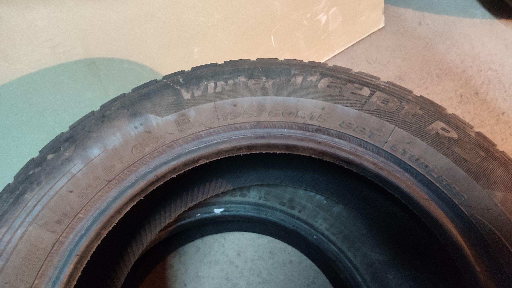 Шини hankook winter i*cept rs 195/60 r15  Пара- 800грн.