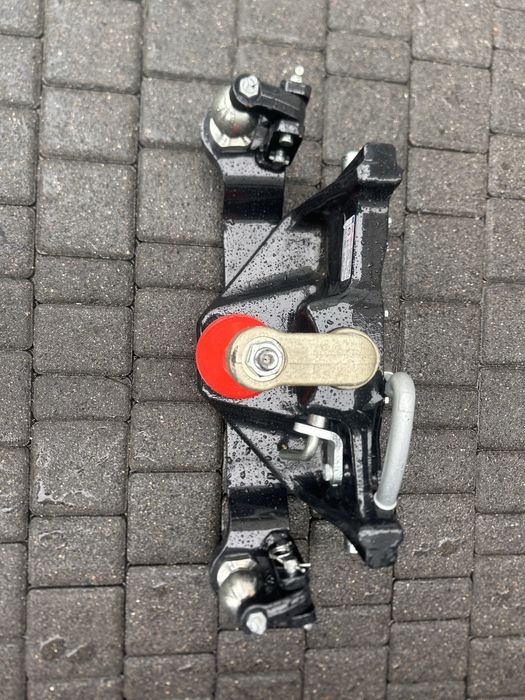 Zaczep kulowy Nowy Saubermann k80 39cm + obustronne sterowanie k50