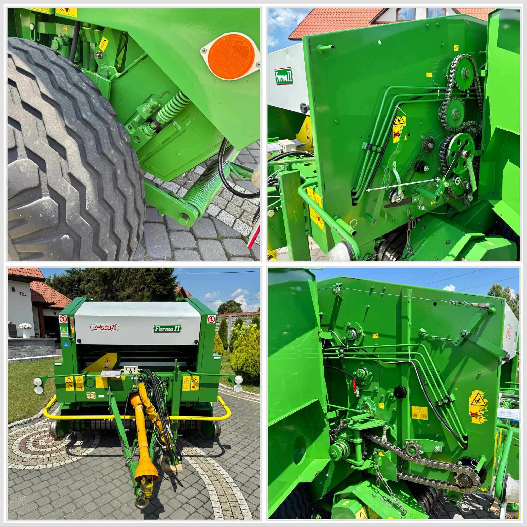 Prasa Rolująca SIPMA FARMA II Z-569/1 *2010ROK, Siatka-sznurek*