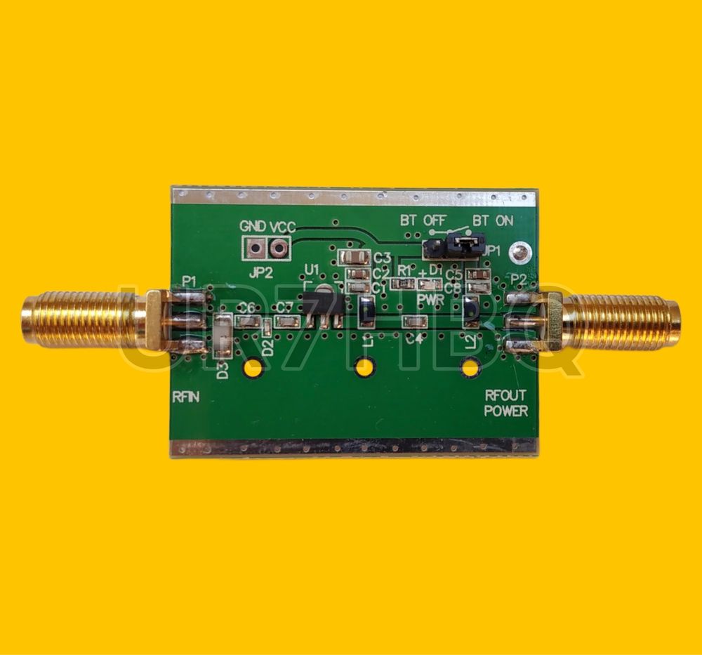 Малошумний підсилювач МШУ LNA для RTL-SDR 50МГц - 4ГГц SPF5189Z 3-5V
