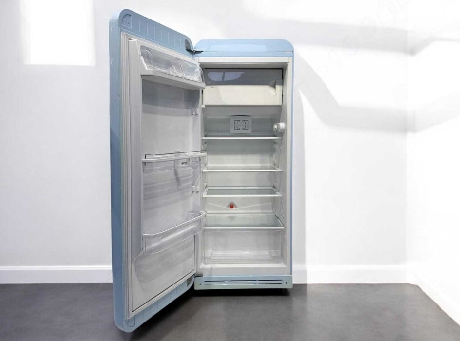 Ретро-холодильник SMEG / СМЕГ FAB28LAZ1 / 152см, лазурний