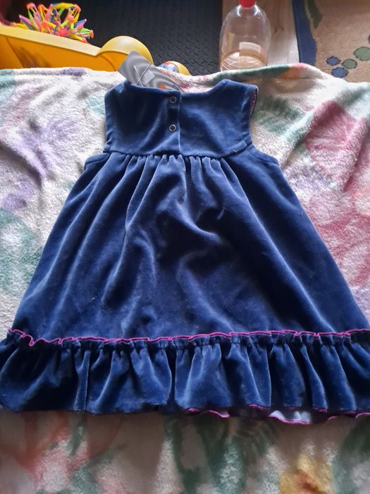 Nowa sukieneczka welurowa