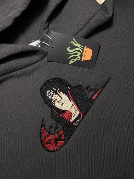 Худі з аніме вишивкою, Наруо, Токійский гуль, Атака титанів.