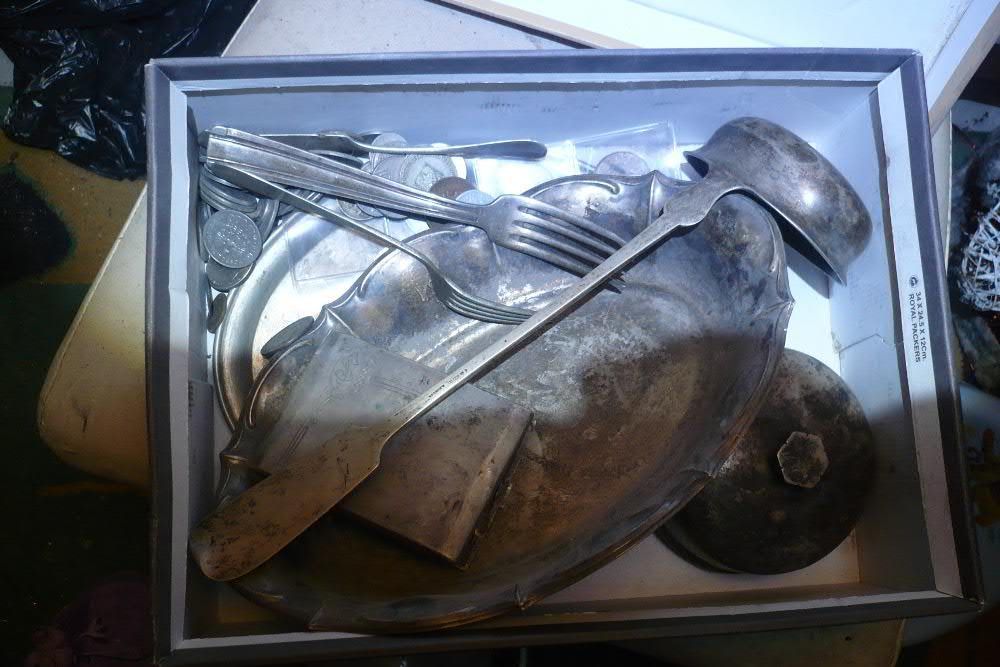 starocie srebrna papierośnica z dedykacją antyk