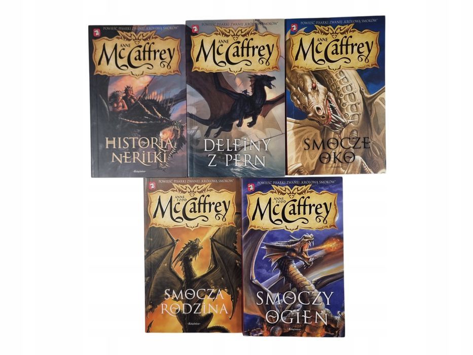 Jeźdźcy Smoków z Pern / zestaw 5 książek / Anne McCaffrey