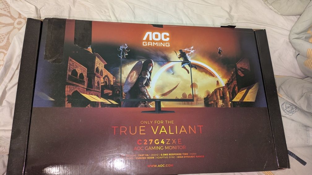 Monitor Gaming curvo AOC 280HZ