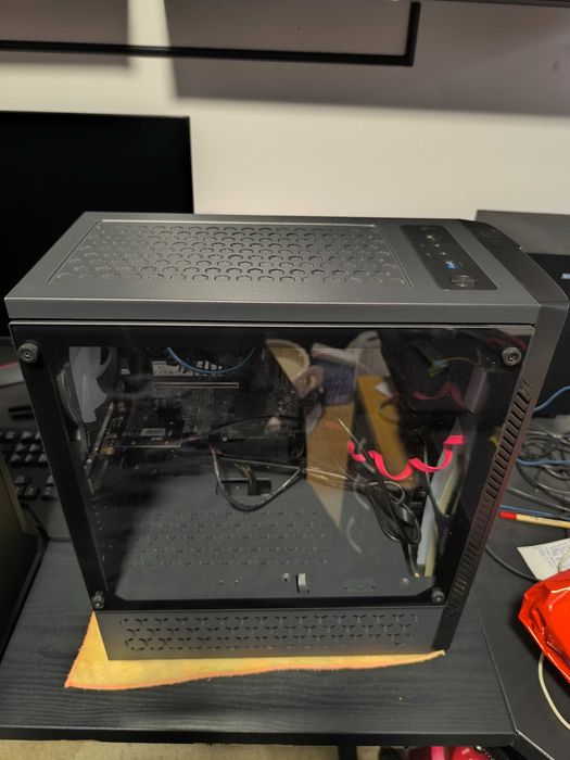 Bundle caixa, motherboard, fonte e placa de rede