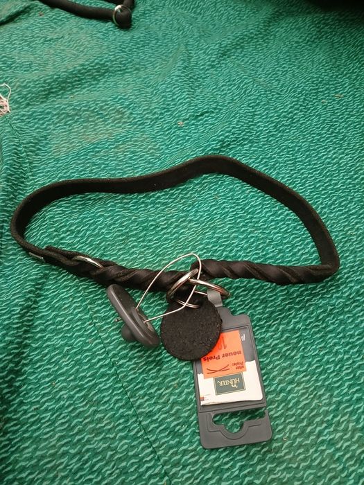 Obroża zaciskowa das lederband 50 cm XL