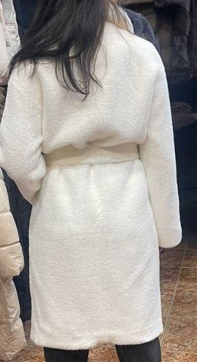 Шубка zara зимова альпака тепла натуралтна оригінал