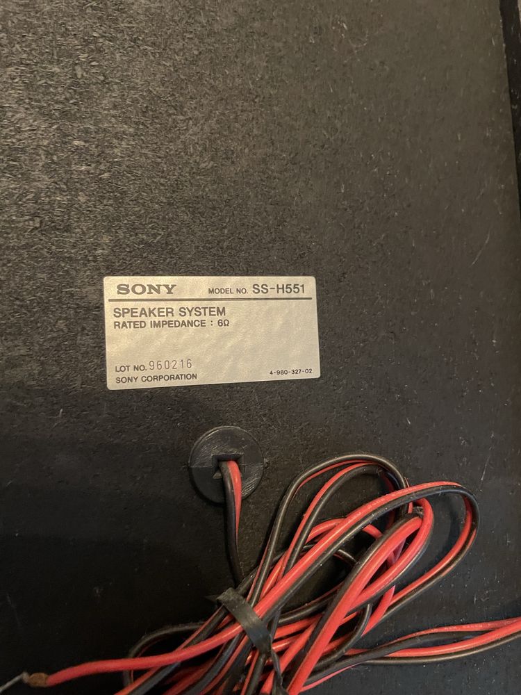 Glośniki Sony zestaw 2