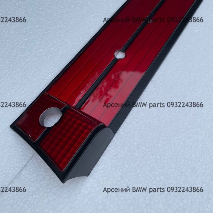 Красная рамка бленда під номер bmw e34 е34 бмв hella