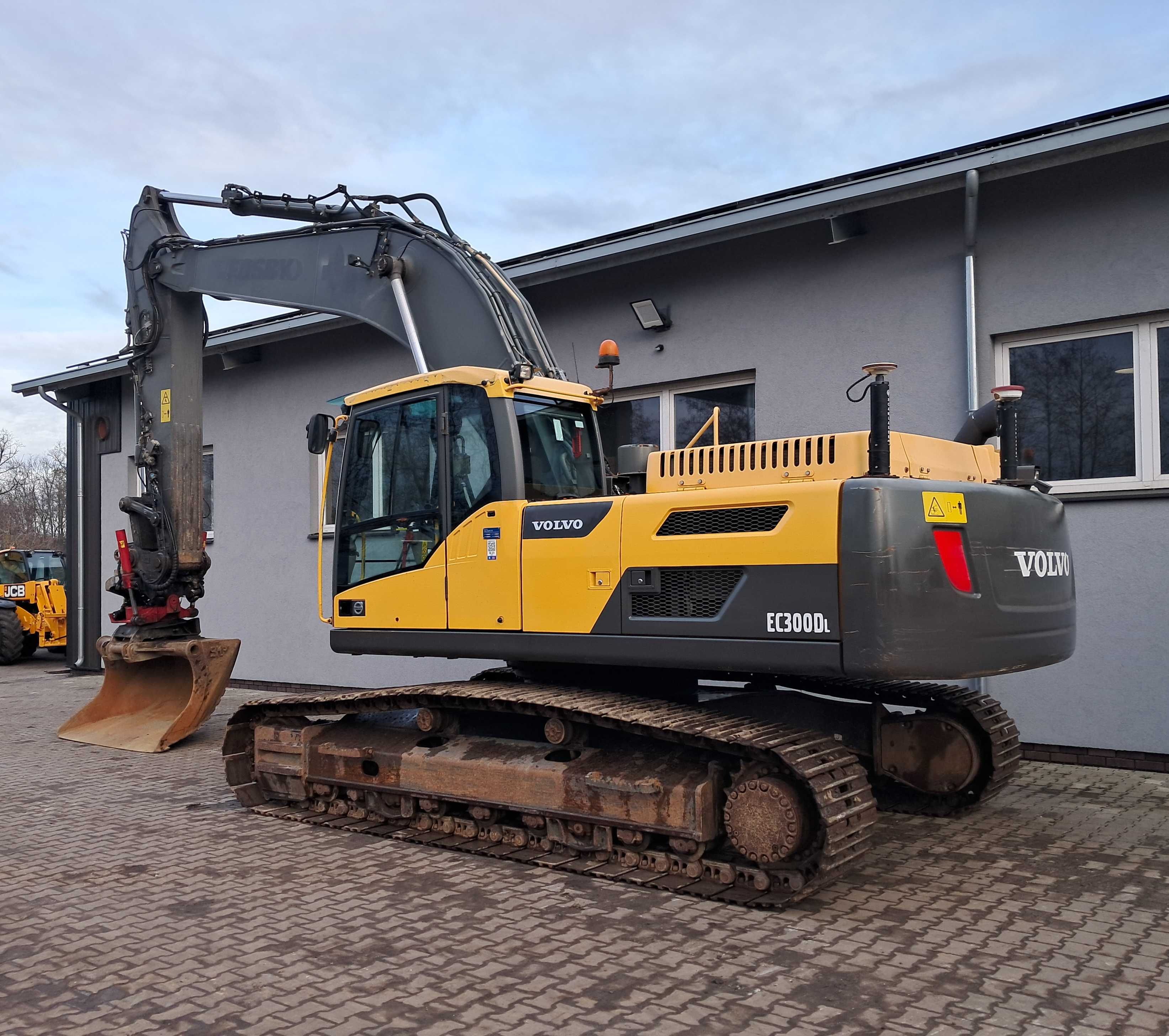 VOLVO EC 300 DL 7836h Oryginał Rototilt INDEXATOR GPS 3D LEICA Niwelac