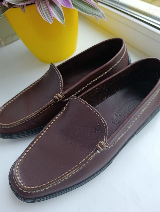 Повністю шкіряні італійські Tod's