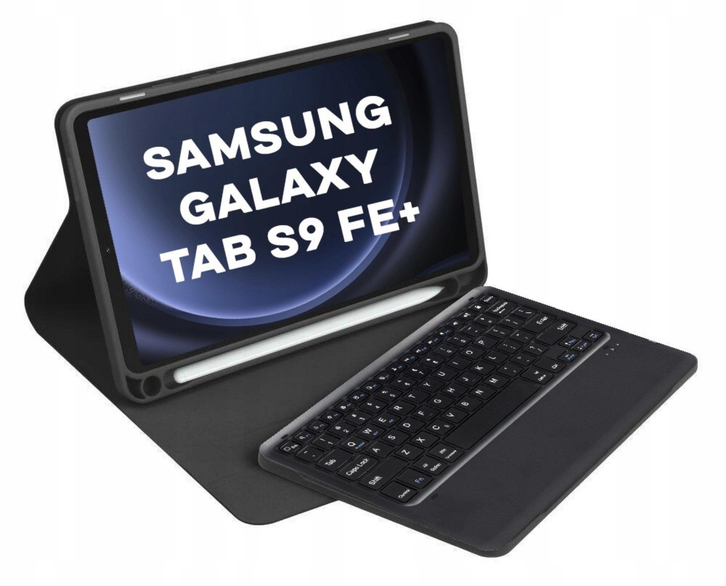 Etui z klawiaturą QWERTY do tabletów Samsung Tab S9 FE+ 12,4''
