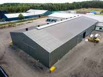 Hala Blaszana 24x54x6m Magazynowa Magazyn Stalowa 1296m2