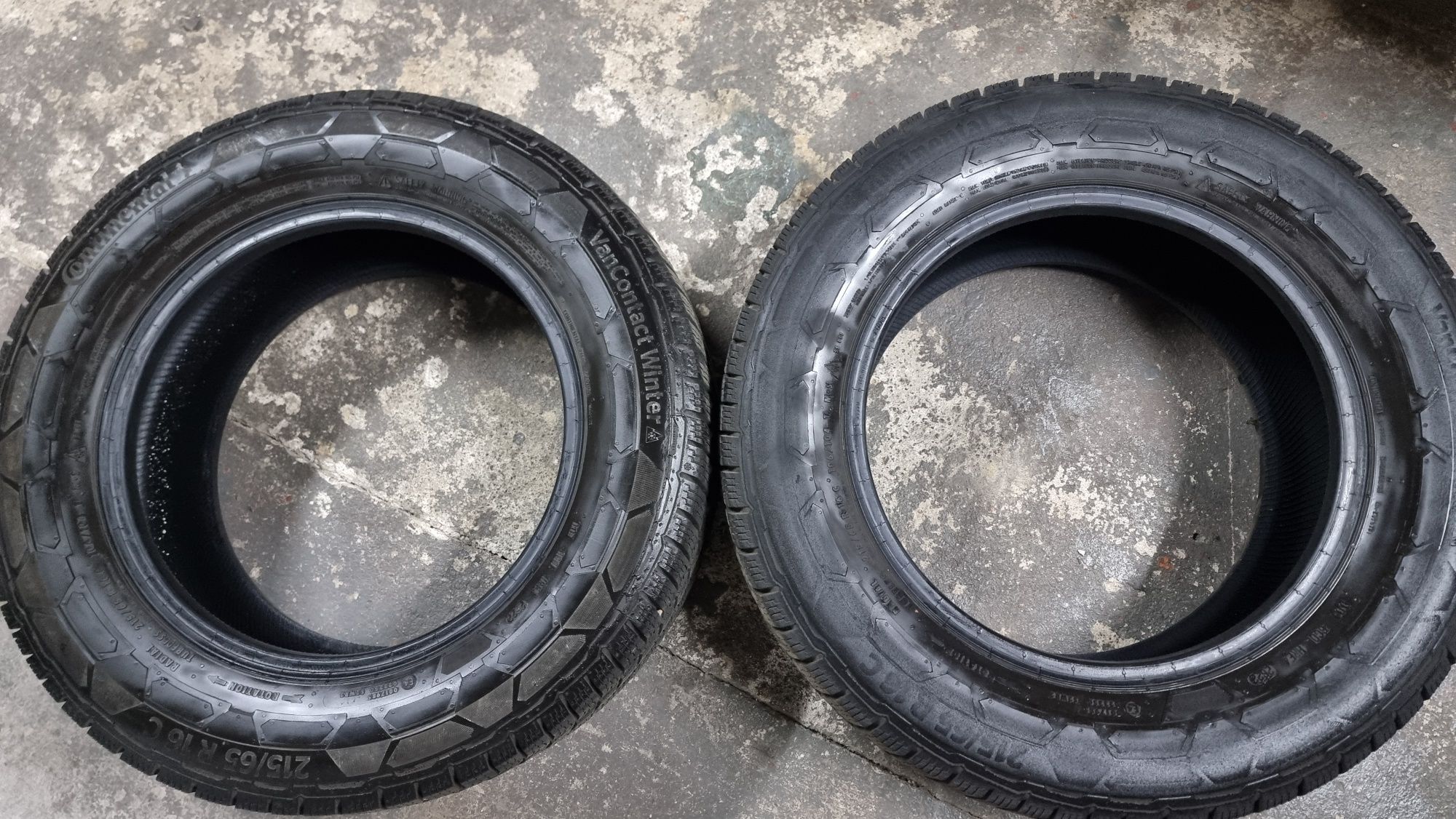Opony 2szt. 215/65/16C Continental Vancontact Winter