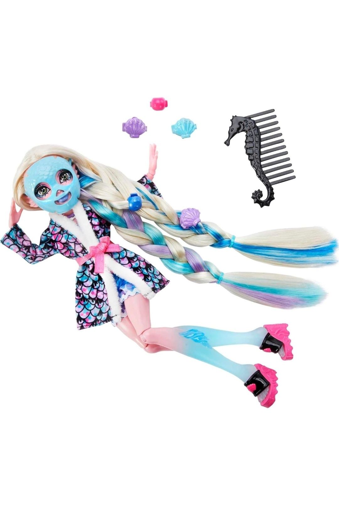 Monster High Lagoona Blue Spa Day Mattel салон Лагуна Блю