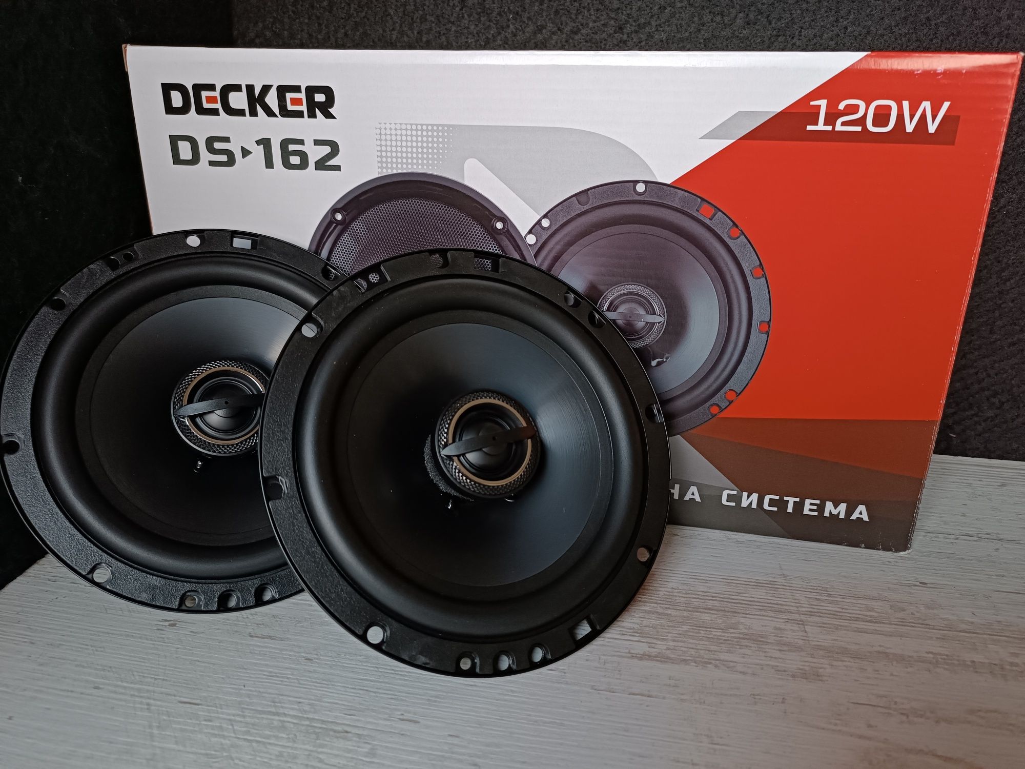 Динаміки Decker DS-162 колонки динамики 16см акустика