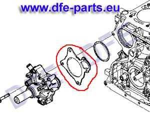 Uszczelka pompy wody do Iveco Daily/ Mitsubishi Canter 3,0L 06->