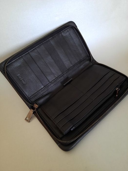 Клатч мужской кожаный