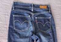 Levis Demi curve classic skin leg  W25 L32 granatowe