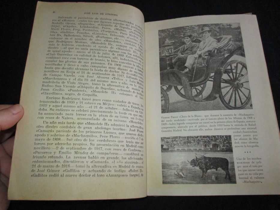 Livro Cordoba Cuna del Toreo José Luís de Córdoba 1948