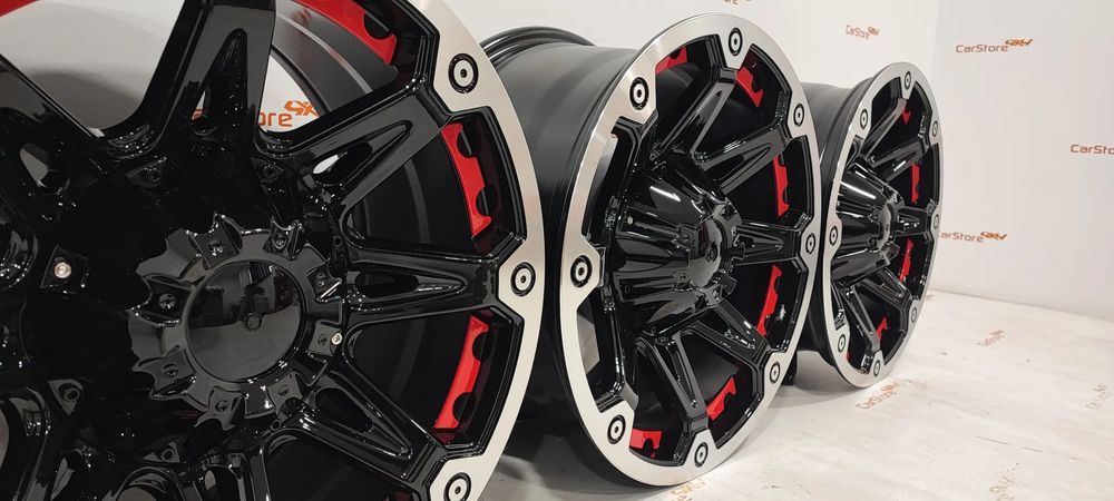 Jantes Torke 16 x 8 et -12 6x139.7 Preto Brilhante