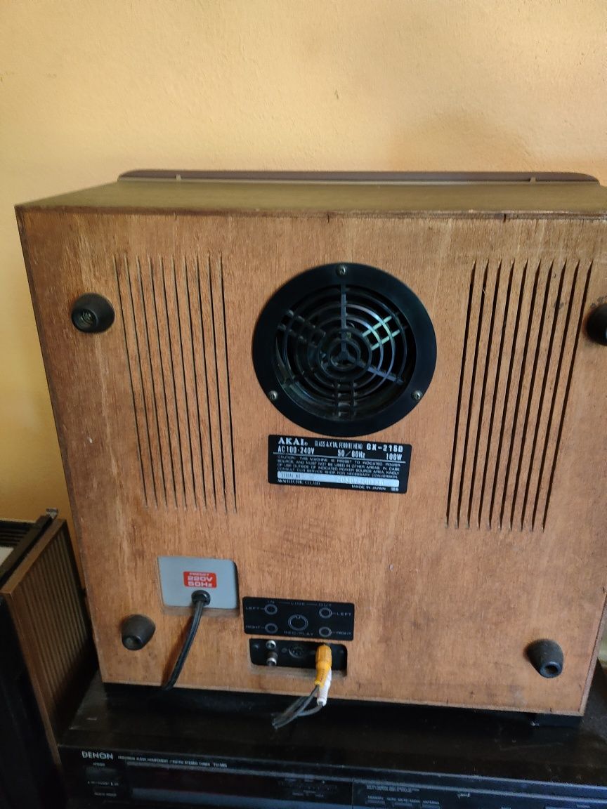 Gravador novo de bobines stereo Akai GX-215d