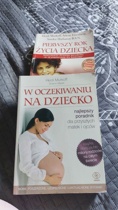 W oczekiwaniu na dziecko I Pierwszy rok życia dziecka książki dwa tomy