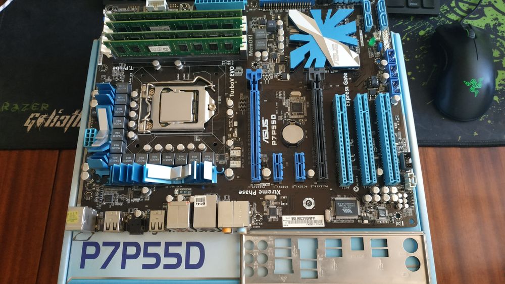 Комплект Asus P7P55D, Xeon X3450, 16Gb DDR3