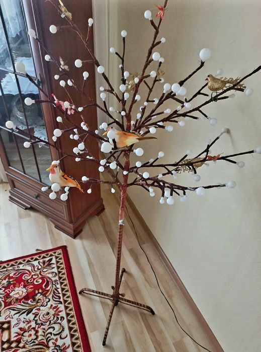 Lampa stojąca drzewko 1,5 m, jak nowe