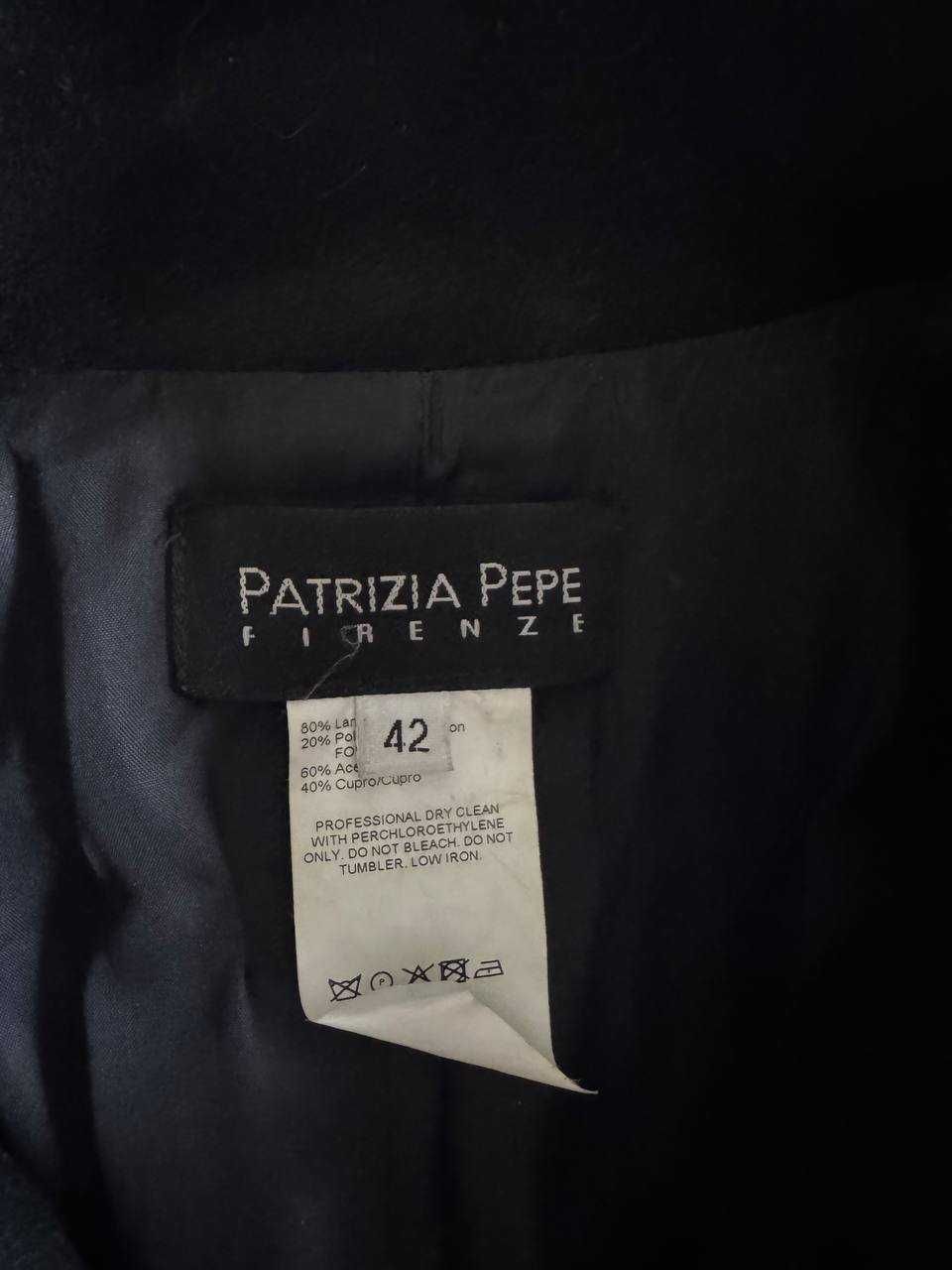 Жіноче пальто Patrizia Pepe, чорне, розмір 42 (M)