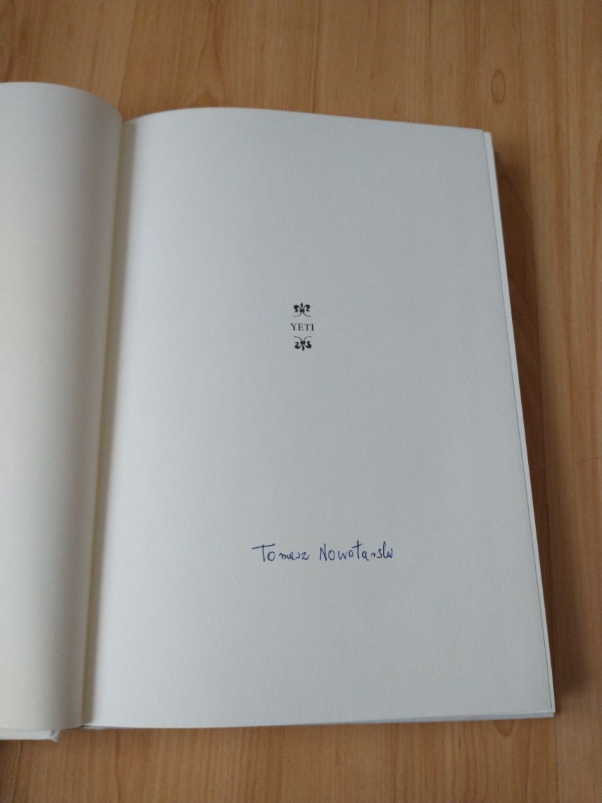 Yeti Tomasz Nowotarski z autografem
