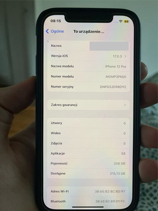 Iphone 12 pro 256 gb