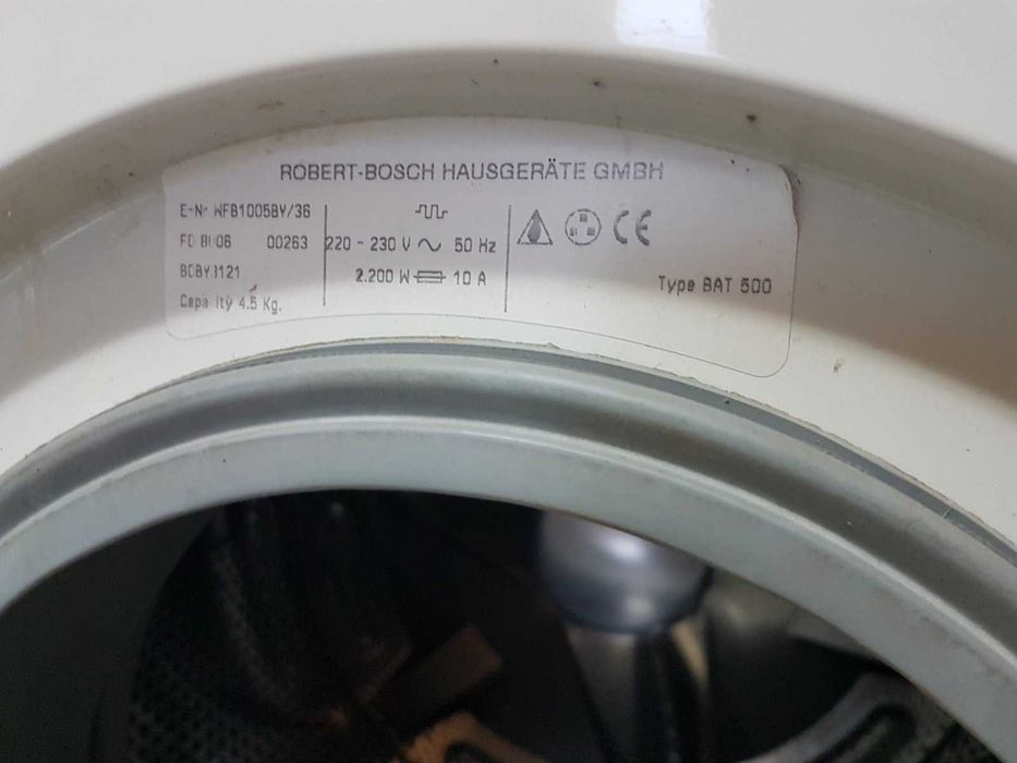 пральна машина bosch WFB 1005