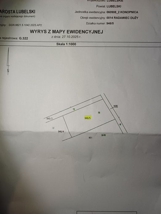 Działka budowlana z przyłączami, KLASA ZIEMI A