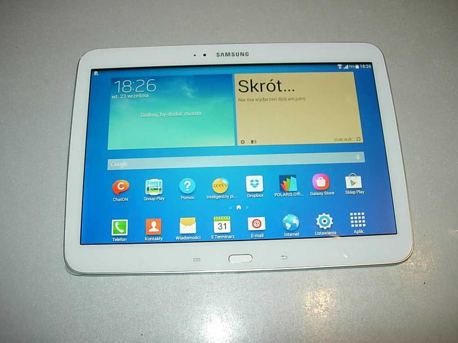 Tablet Samsung Galaxy Tab 3 10,1" 1,5 GB / 16 GB biały GT-P5200