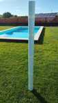Rolo pequeno de tela nova para piscina