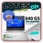 Lotes Portátil HP 840 G5 > 32GB  Disco M2/NVME > 512GB - Windows11
