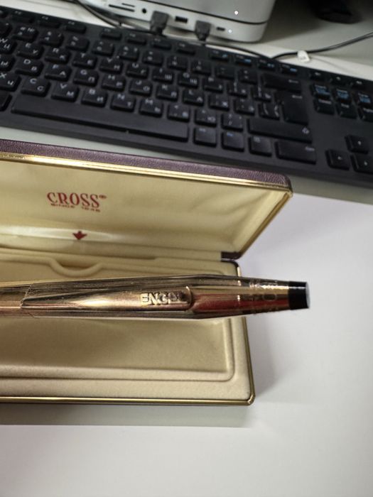 Преміальна ручка CROSS 14KT Gold — оригінал, з футляром