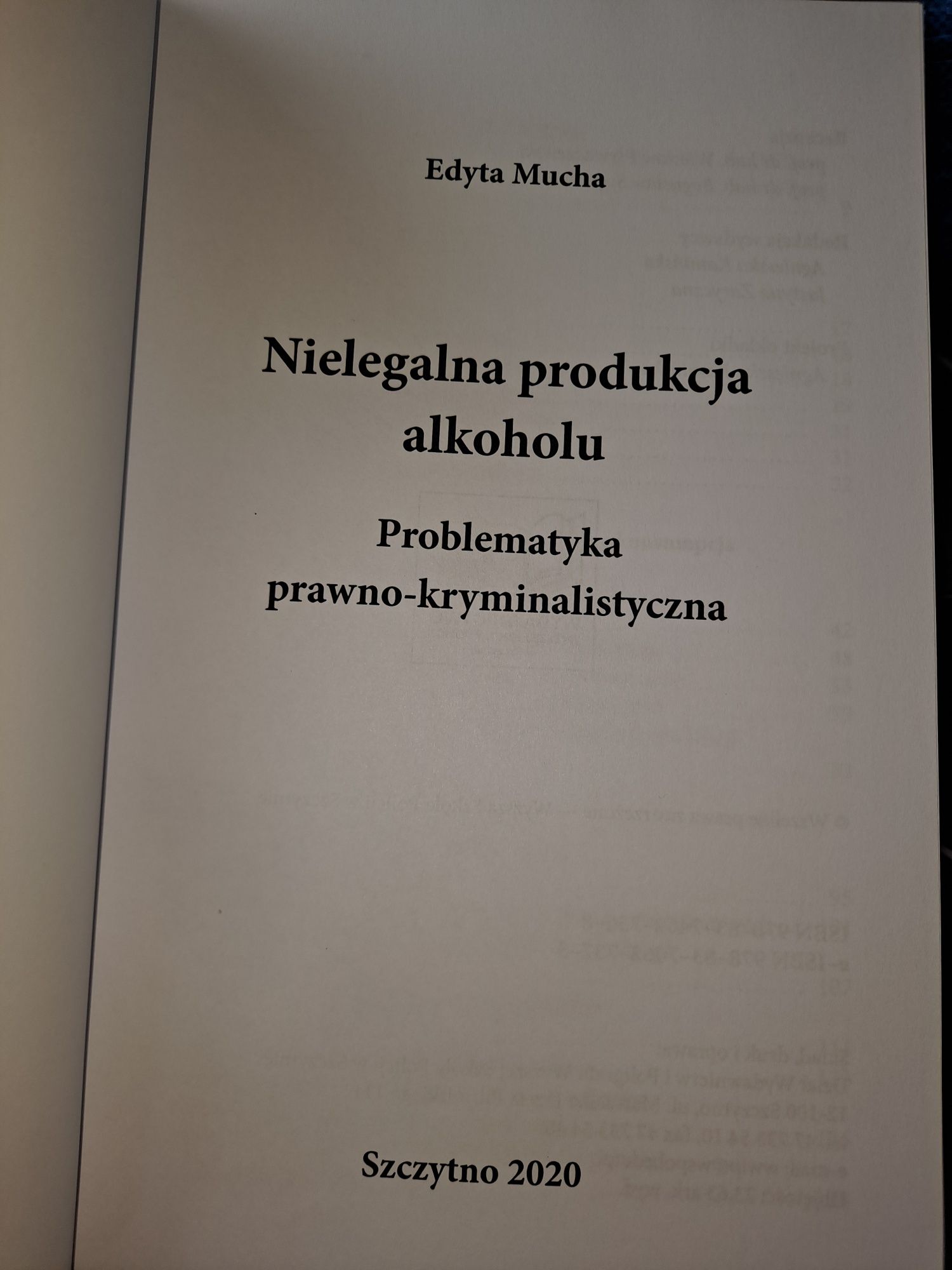 Nielegalna sprzedaż alkoholu E.Mucha