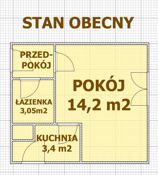 Najtaniej w CK? 22,8m2 Kawalerka  1-2 pok. Lecha  OKAZJA