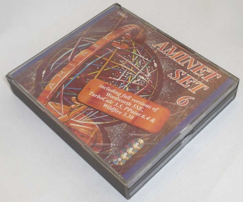 AMINET SET 6 zestaw oprogramowania Amiga 4CD 1998r płyty stan idealny