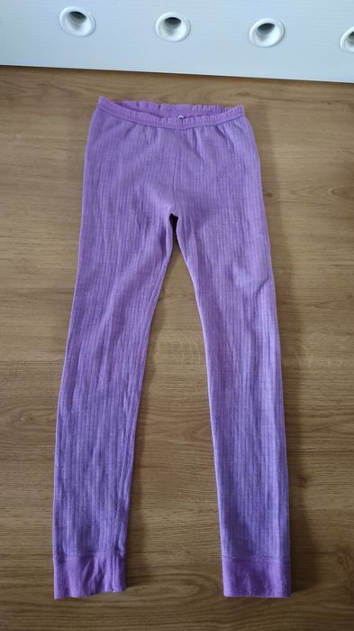 Rozmiar 122/128 Leginsy wełniane merino z bawełną Cubus