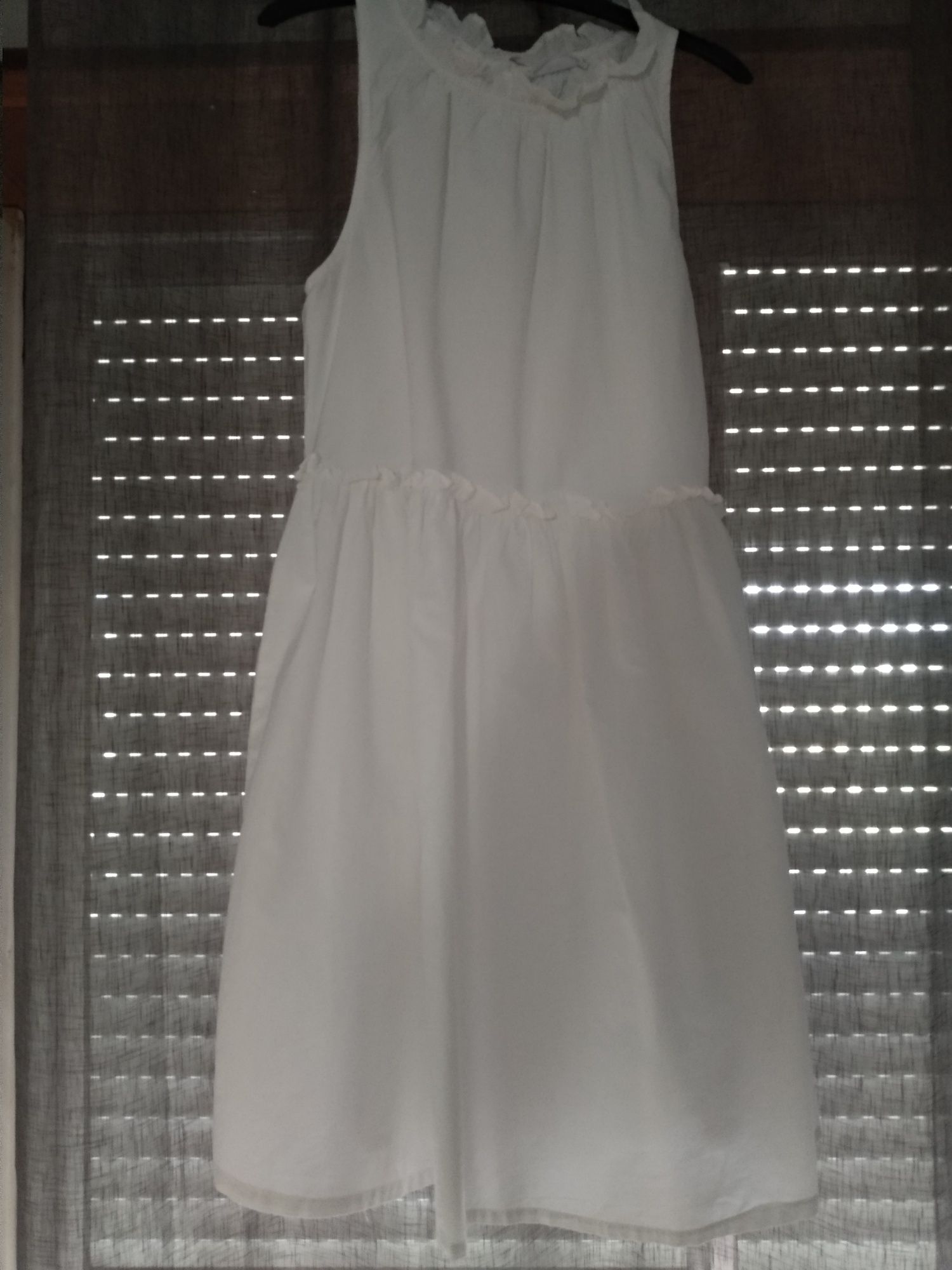Vestido mulher branco- Mango