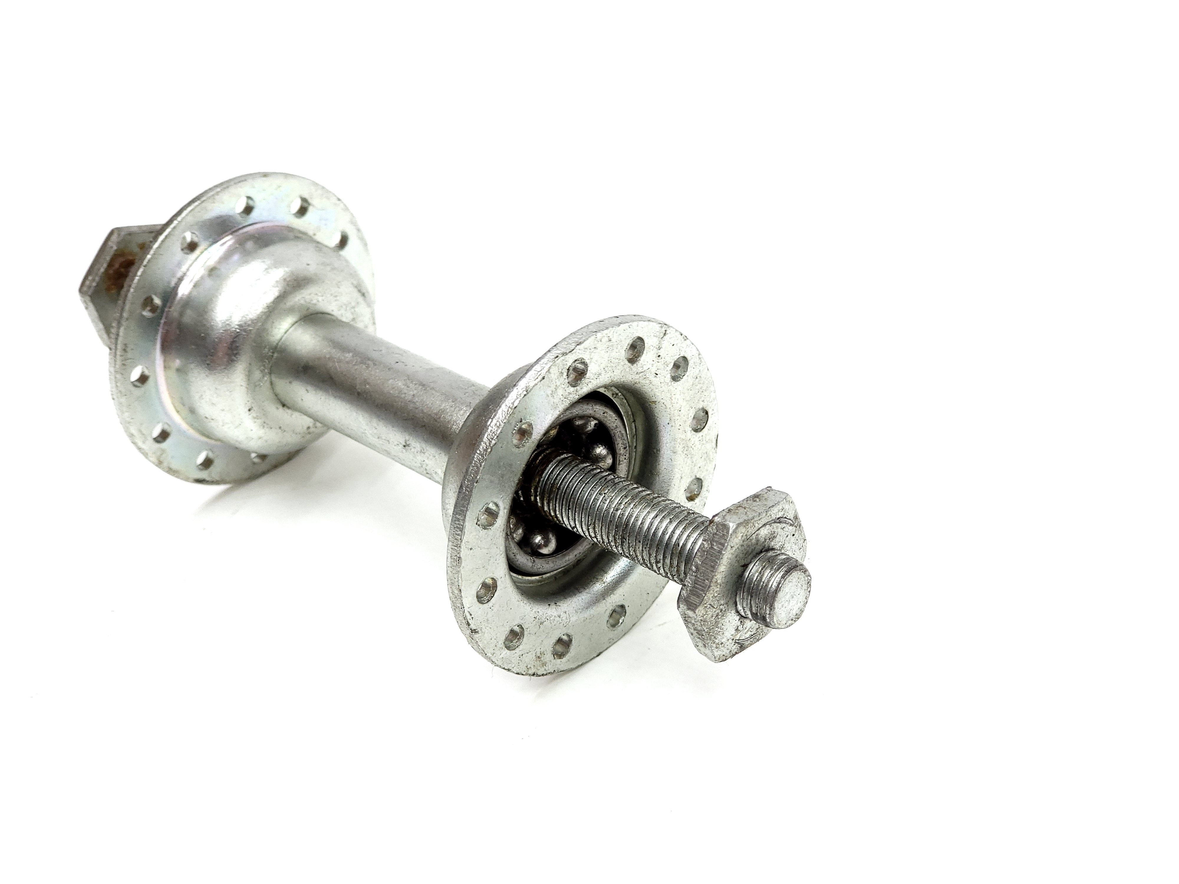 NOWA Piasta koła przód ZZR Romet Universal Tyler PRL 24 szprychy
