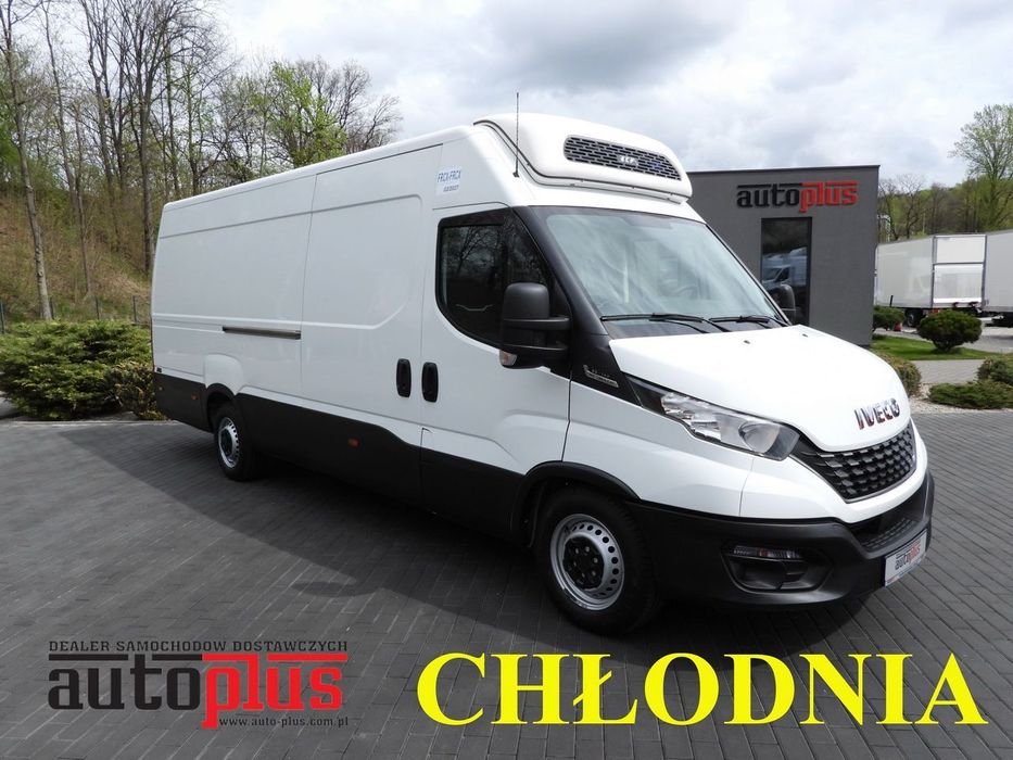 Iveco DAILY 35S14 FURGON CHŁODNIA  0*C ZASILANIE 230V TEMPOMAT AUTOMAT HI-MATIC KLIMATYZACJA  140KM  stan bardzo dobry, nie wymaga nakładów finansowcyh dostępny od ręki